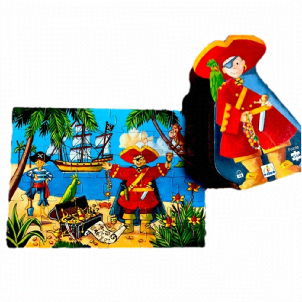 𝅺djeco Quality Young Child’s Pirate Puzzle, 36 Pieces
